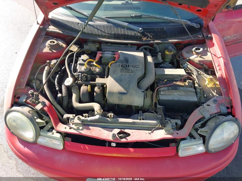 1998 Plymouth Neon Competition/Highline VIN: 1P3ES47C8WD630096 Lot: 43461740