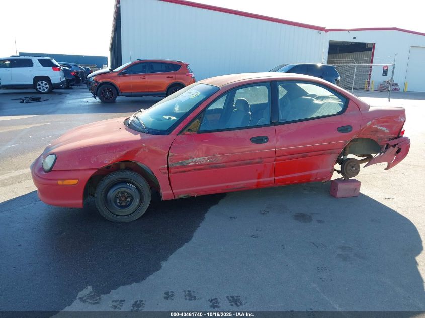 1998 Plymouth Neon Competition/Highline VIN: 1P3ES47C8WD630096 Lot: 43461740