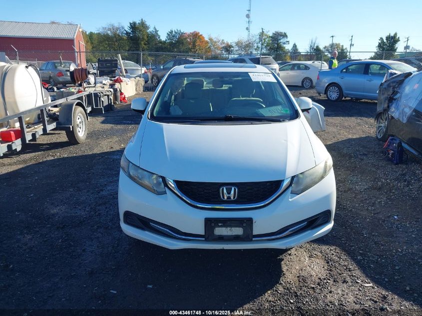 2013 Honda Civic Ex VIN: 19XFB2F84DE294500 Lot: 43461748