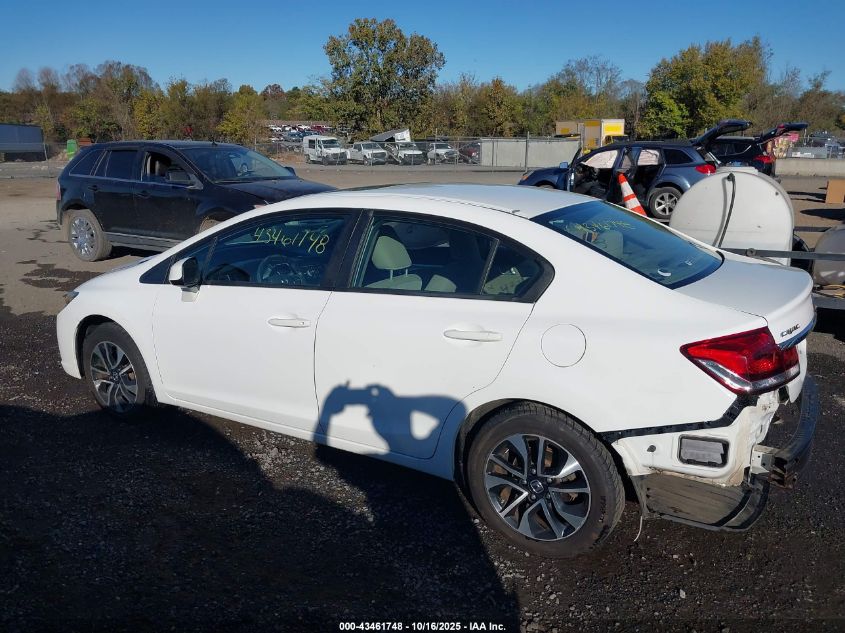 2013 Honda Civic Ex VIN: 19XFB2F84DE294500 Lot: 43461748