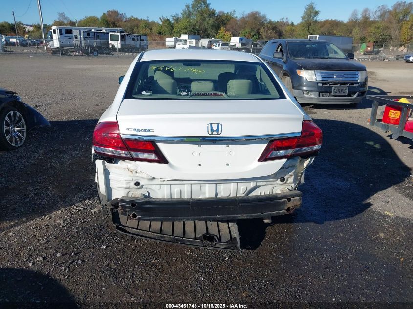 2013 Honda Civic Ex VIN: 19XFB2F84DE294500 Lot: 43461748