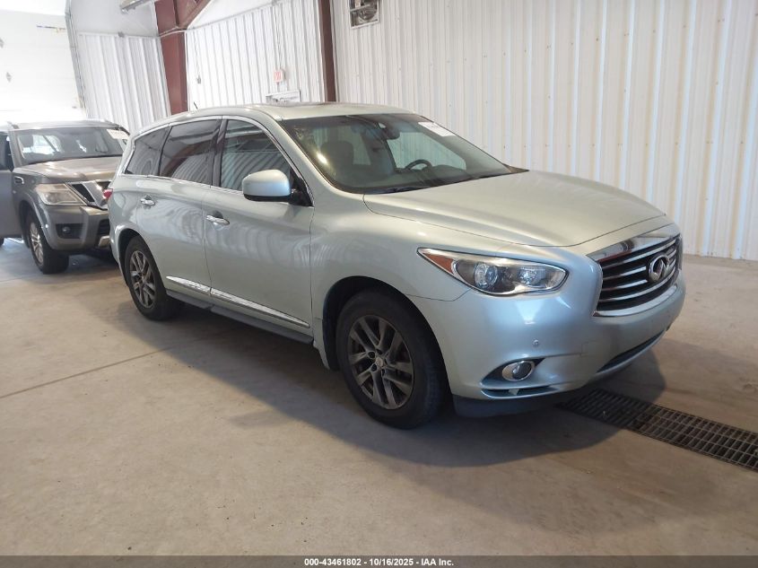 INFINITI JX35 2013. Lot# 43461802. VIN 5N1AL0MM5DC323176. Photo 1