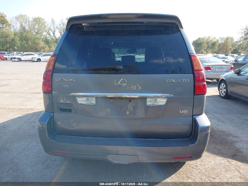 2006 Lexus Gx 470 VIN: JTJBT20X460111407 Lot: 43461815