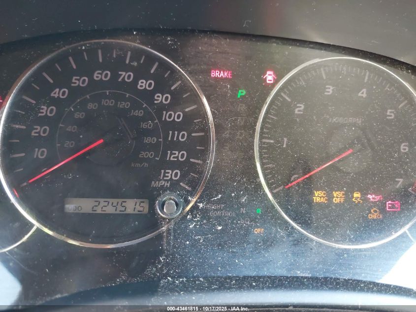 2006 Lexus Gx 470 VIN: JTJBT20X460111407 Lot: 43461815