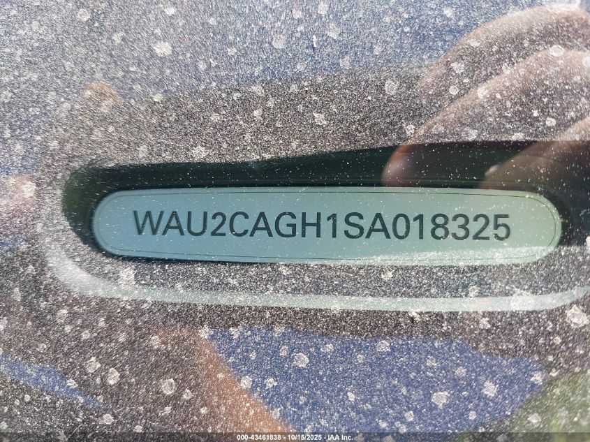 2025 Audi A6 E-Tron Premium Plus VIN: WAU2CAGH1SA018325 Lot: 43461838