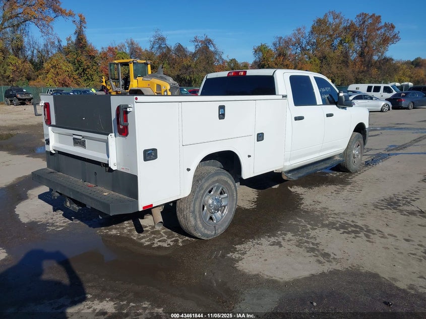 Vin: 3c6ur5hj1rg101954, lot: 43956725, ram 2500 tradesman  4x4 8' box 20244
