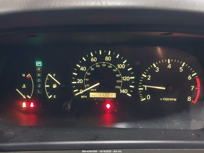 2001 Toyota Camry Le VIN: JT2BG22K110594901 Lot: 43461859