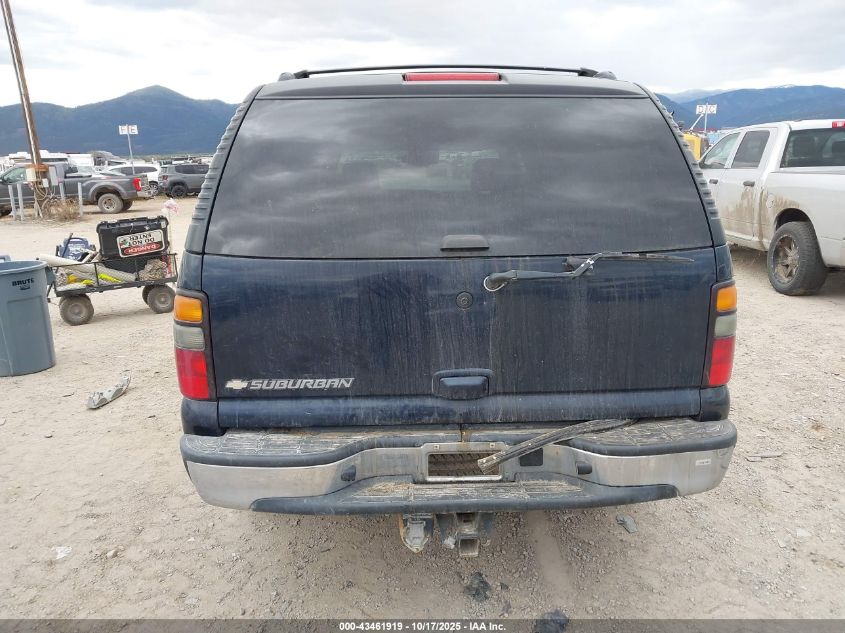 2006 Chevrolet Suburban 1500 Lt VIN: 1GNFK16Z86J168060 Lot: 43461919