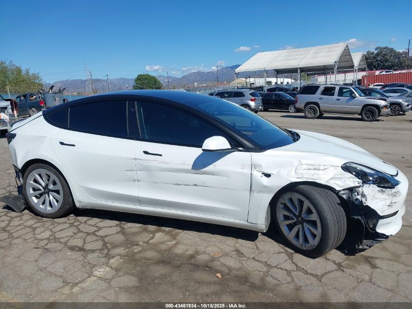 2023 Tesla Model 3 Rear-Wheel Drive VIN: 5YJ3E1EA5PF472518 Lot: 43461934