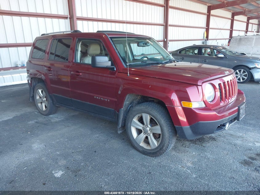2014 JEEP PATRIOT LIMITED - 1C4NJRCB9ED856031