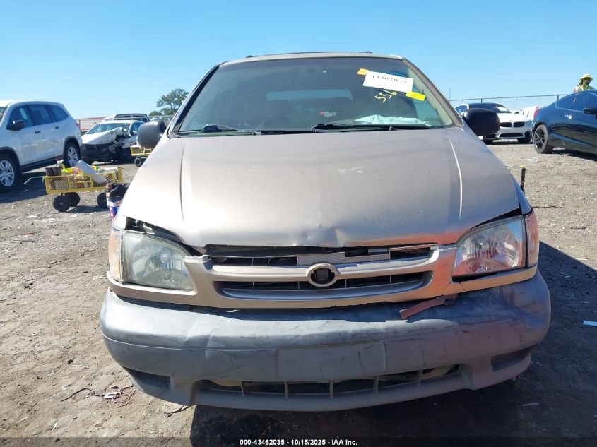 2003 Toyota Sienna Ce VIN: 4T3ZF19CX3U556017 Lot: 43462035