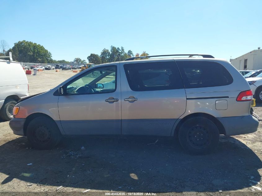 2003 Toyota Sienna Ce VIN: 4T3ZF19CX3U556017 Lot: 43462035