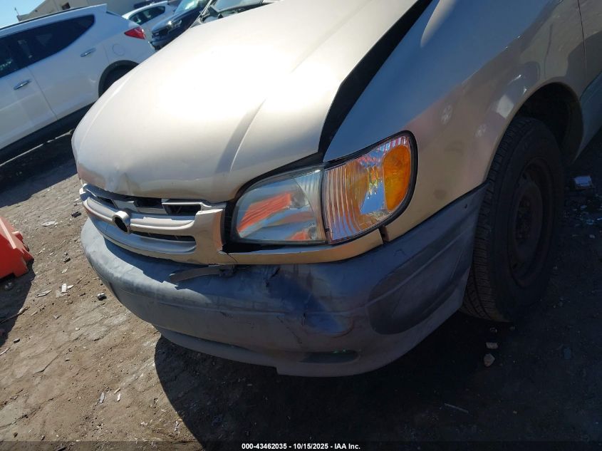 2003 Toyota Sienna Ce VIN: 4T3ZF19CX3U556017 Lot: 43462035