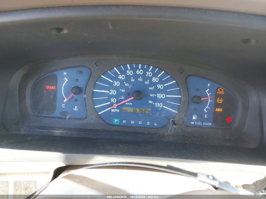 2003 Toyota Sienna Ce VIN: 4T3ZF19CX3U556017 Lot: 43462035