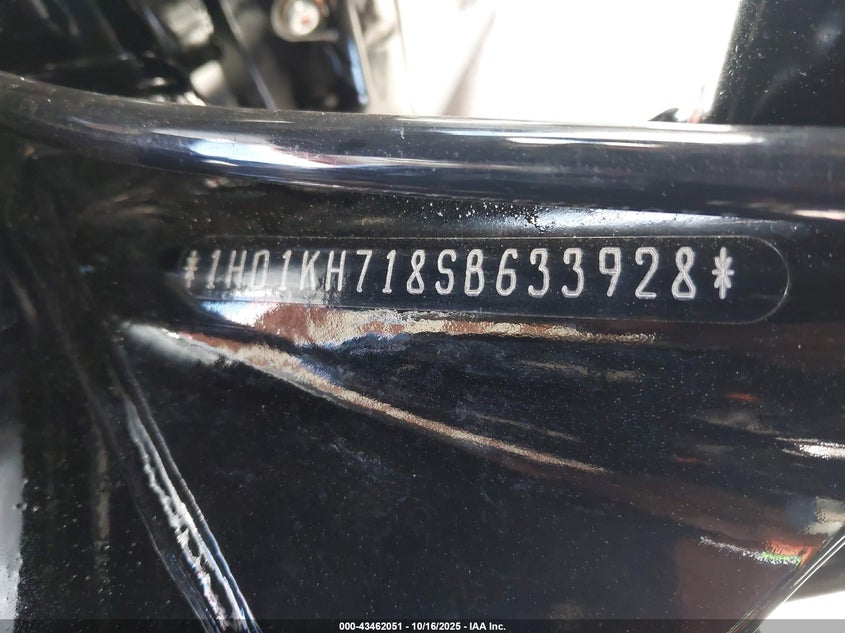 2025 Harley-Davidson Fltrx VIN: 1HD1KH718SB633928 Lot: 43462051