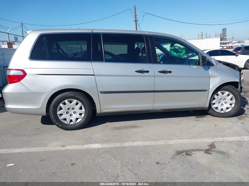 2006 Honda Odyssey Lx VIN: 5FNRL38256B094649 Lot: 43462075