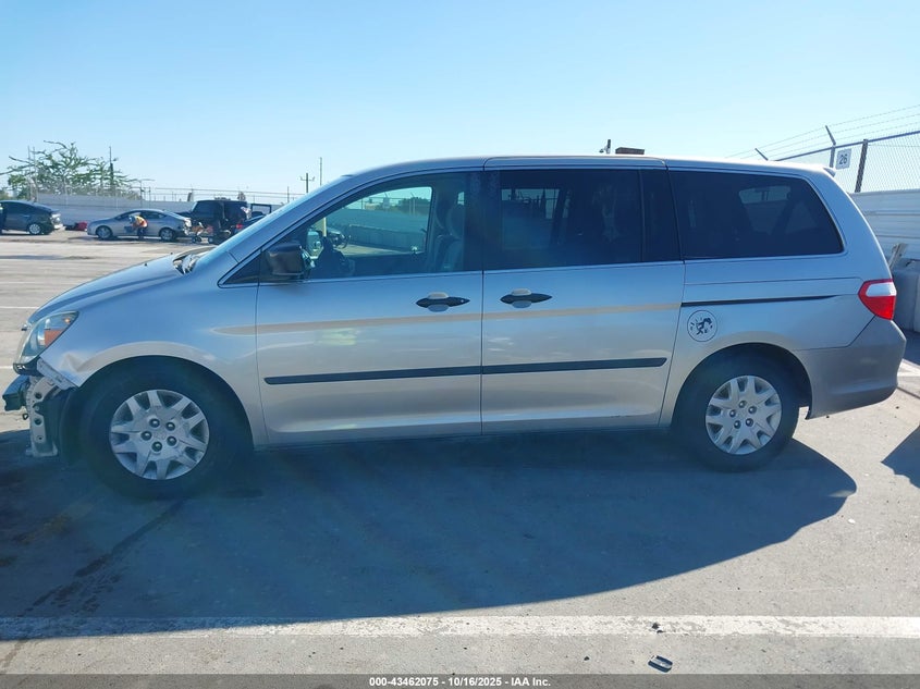 2006 Honda Odyssey Lx VIN: 5FNRL38256B094649 Lot: 43462075