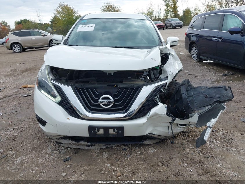 2018 NISSAN MURANO S 5N1AZ2MH0JN177007