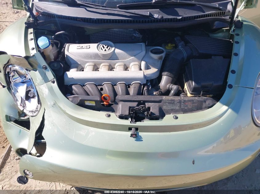 2008 Volkswagen New Beetle Se VIN: 3VWRF31YX8M416624 Lot: 43462240