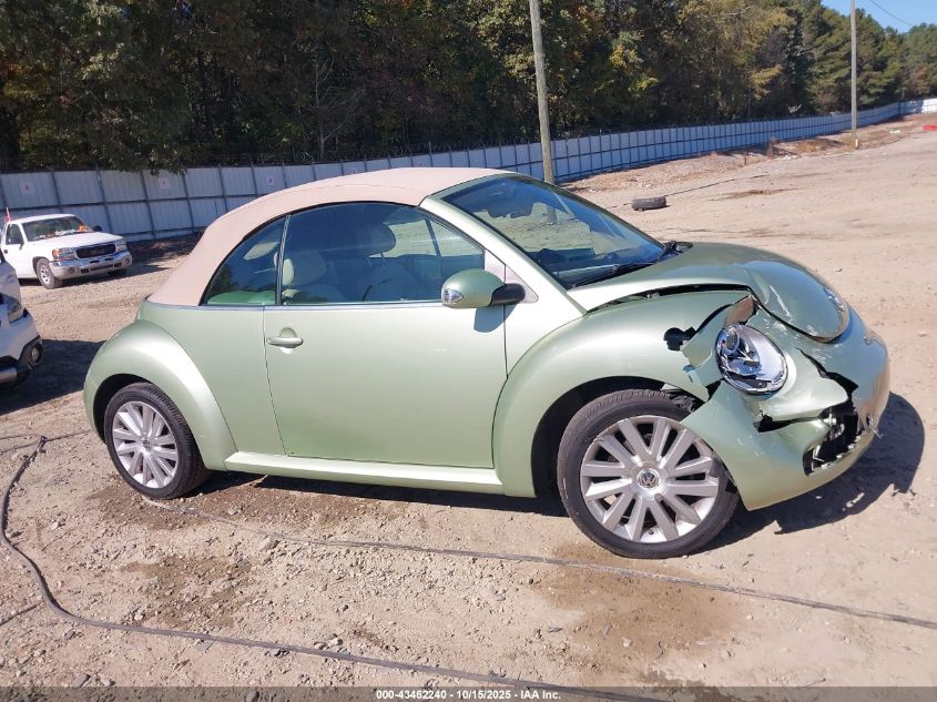 2008 Volkswagen New Beetle Se VIN: 3VWRF31YX8M416624 Lot: 43462240