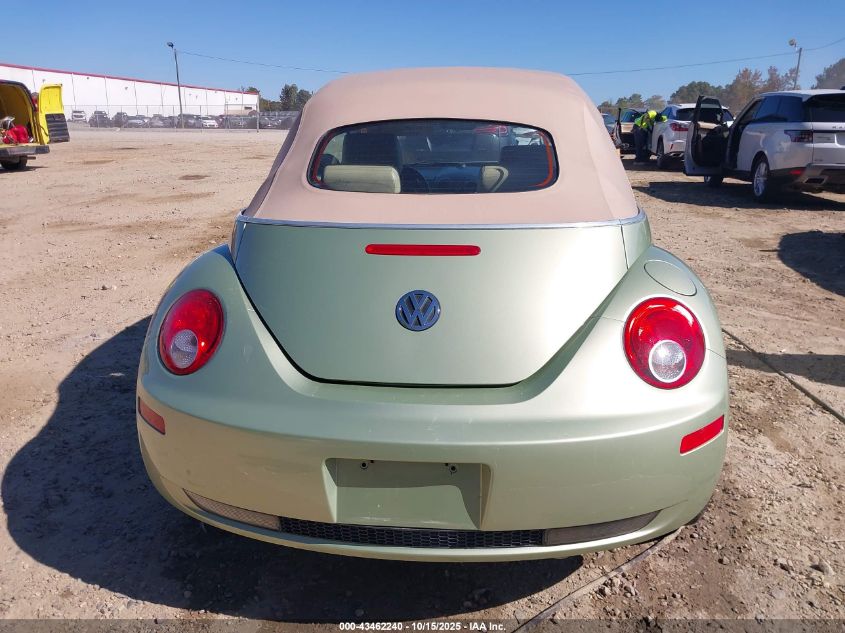 2008 Volkswagen New Beetle Se VIN: 3VWRF31YX8M416624 Lot: 43462240