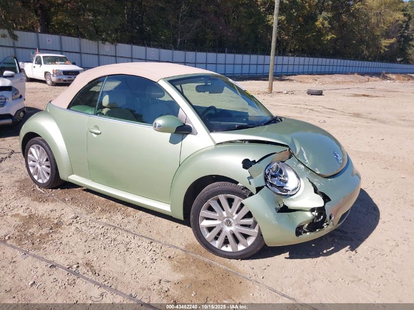2008 Volkswagen New Beetle Se VIN: 3VWRF31YX8M416624 Lot: 43462240