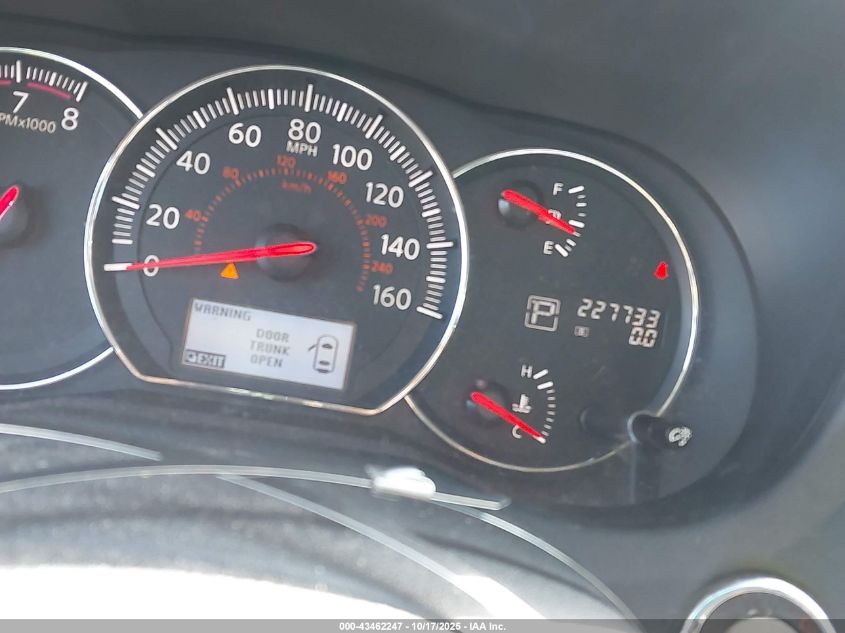 2012 Nissan Maxima 3.5 Sv VIN: 1N4AA5AP8CC809863 Lot: 43462247