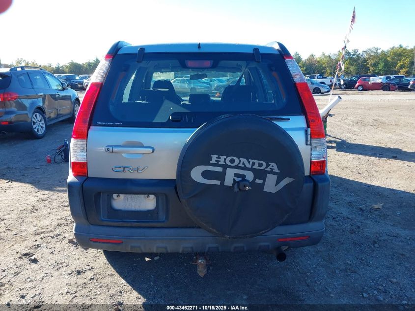 2006 Honda Cr-V Lx VIN: SHSRD78526U436095 Lot: 43462271