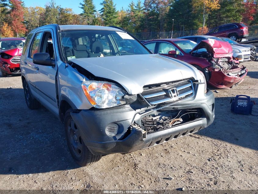 2006 Honda Cr-V Lx VIN: SHSRD78526U436095 Lot: 43462271