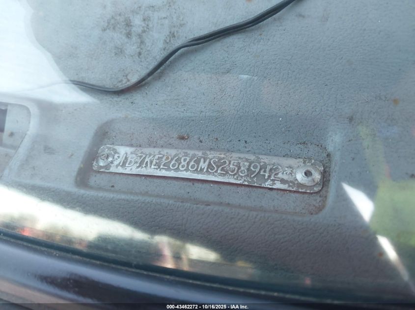 1991 Dodge D-Series D200/D250 VIN: 1B7KE2686MS258942 Lot: 43462272