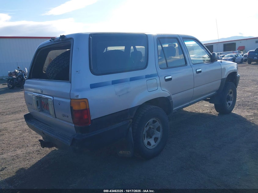 JT3VN39W7M8031810 1991 TOYOTA 4RUNNER photo no. 4