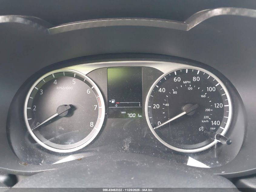 2025 Nissan Versa 1.6 S VIN: 3N1CN8DV6SL836536 Lot: 43462332