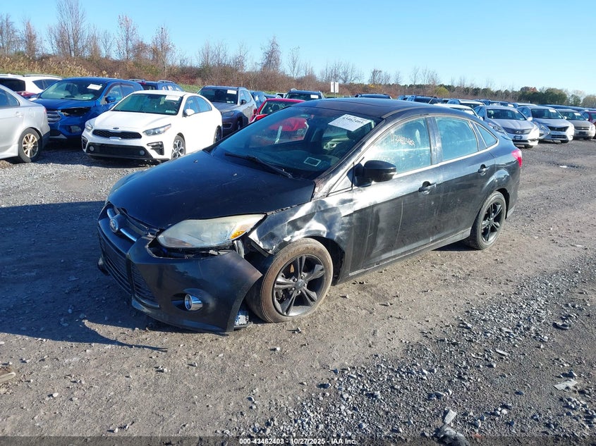 Vin: 1fadp3j21el435023, lot: 43957286, ford focus titanium 20142