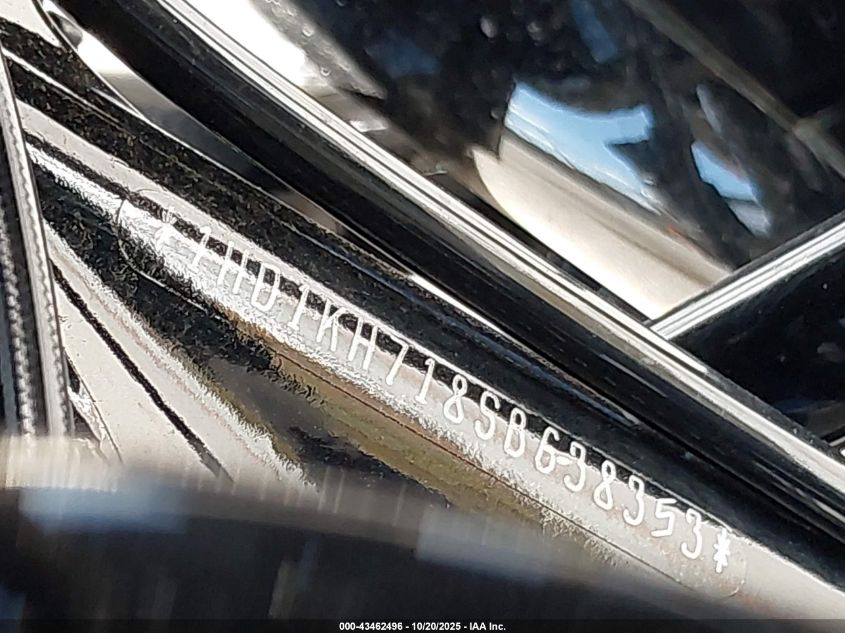 2025 Harley-Davidson Fltrx VIN: 1HD1KH718SB638353 Lot: 43462496