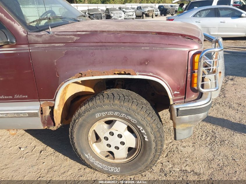 1994 GMC Suburban K1500 VIN: 1GKFK16K5RJ708372 Lot: 43462531