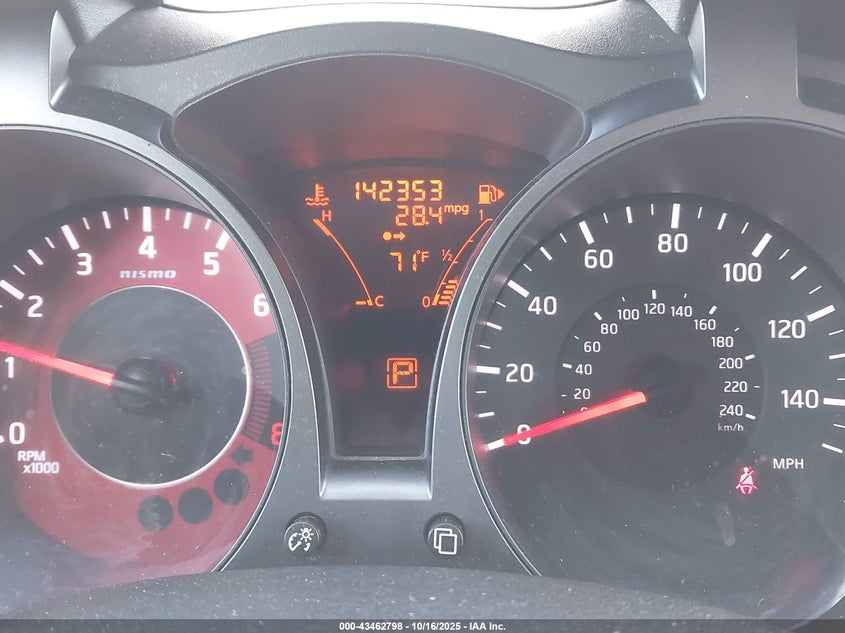 2015 NISSAN JUKE NISMO JN8AF5MV9FT557412