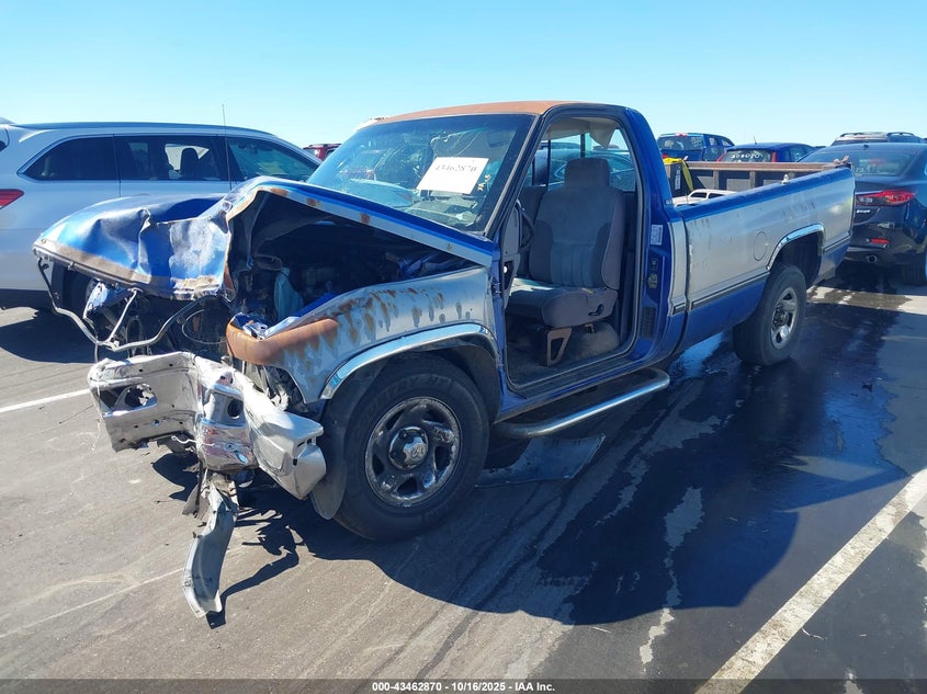 1B7HC16Y1TS620491 1996 DODGE RAM photo no. 2