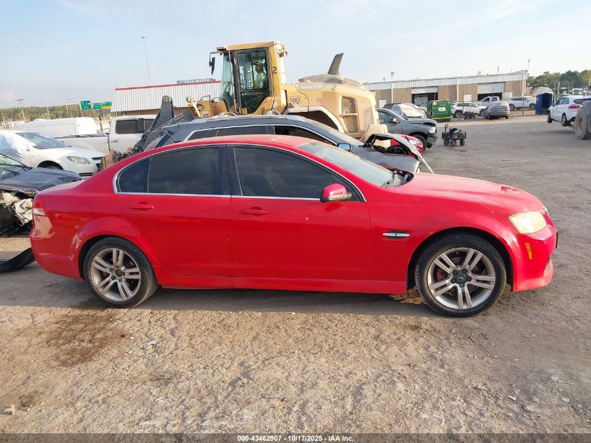 2008 Pontiac G8 VIN: 6G2ER57758L141918 Lot: 43462907