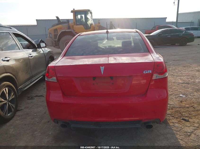 2008 Pontiac G8 VIN: 6G2ER57758L141918 Lot: 43462907
