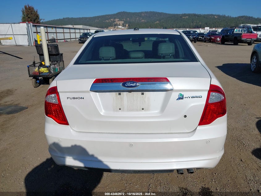 2012 Ford Fusion Hybrid VIN: 3FADP0L36CR414428 Lot: 43462972