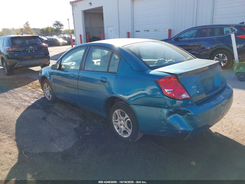1G8AJ52F85Z124448 2005 SATURN ION photo no. 3