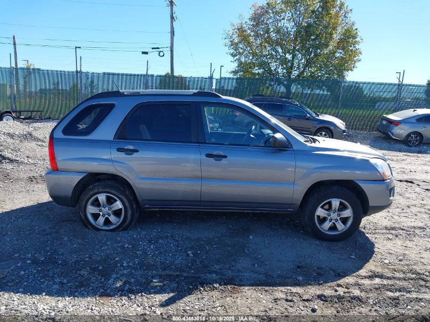 2009 Kia Sportage Lx VIN: KNDJF724697557723 Lot: 43463014