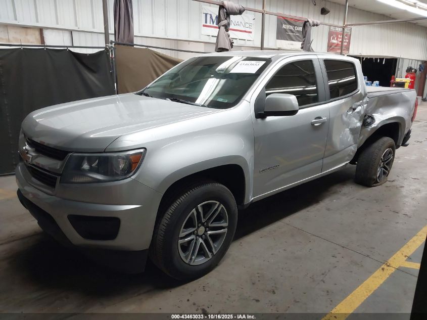 2020 Chevrolet Colorado 2Wd Short Box Wt VIN: 1GCGSBEN7L1208383 Lot: 43463033