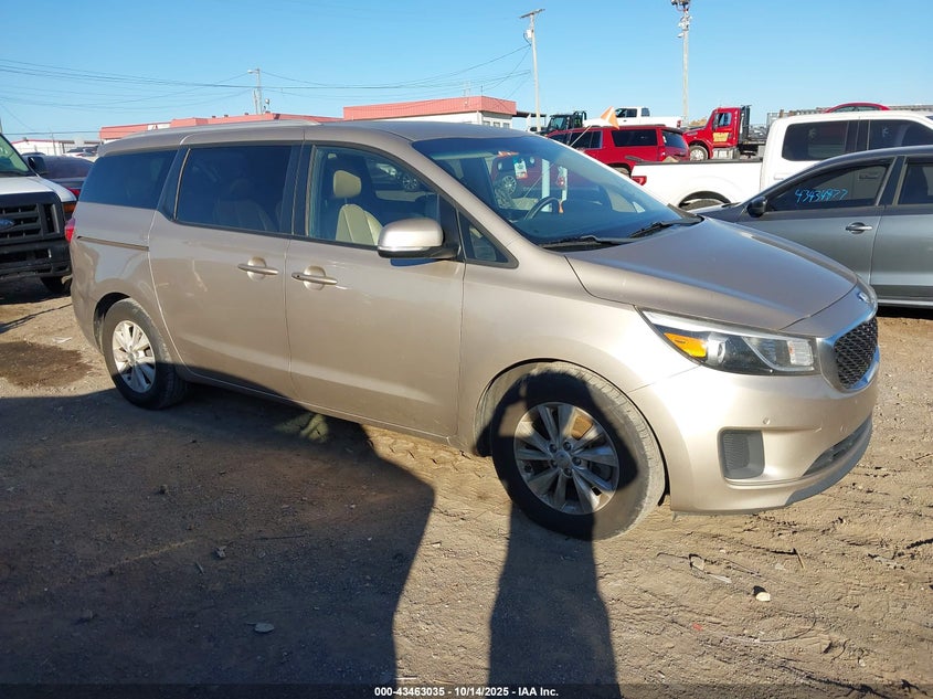 2017 KIA SEDONA LX - KNDMB5C19H6284766