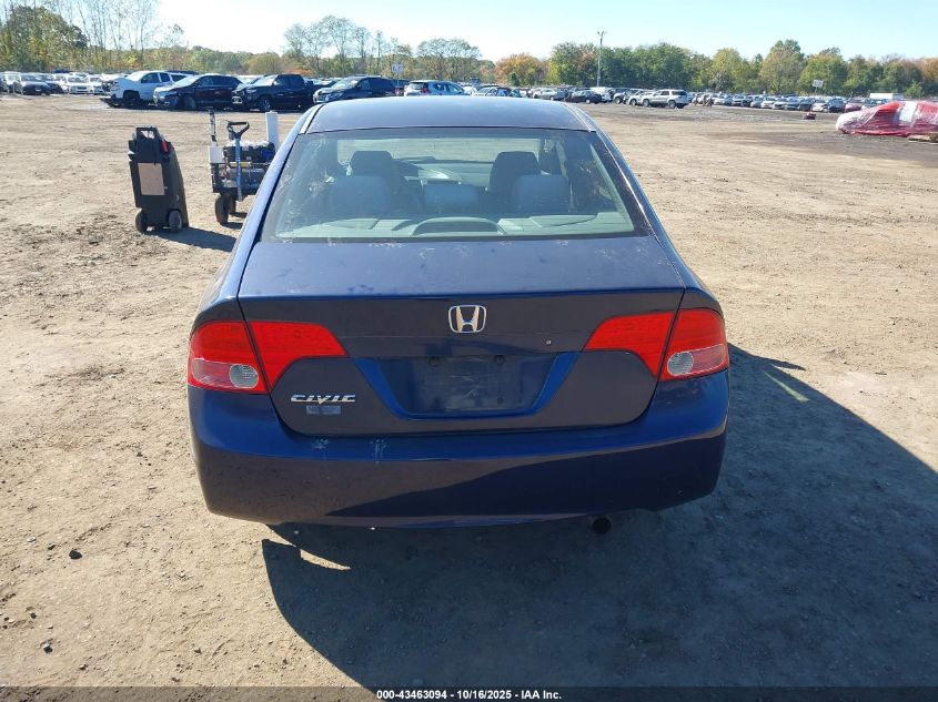 2007 Honda Civic Lx VIN: 1HGFA16587L074261 Lot: 43463094