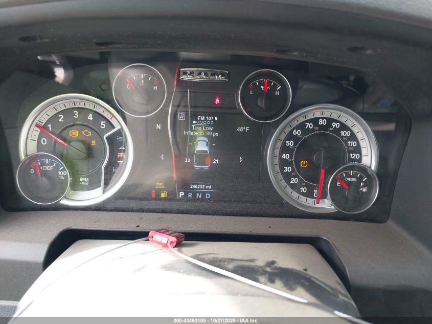 2015 Ram 1500 Big Horn VIN: 1C6RR7TM6FS678308 Lot: 43463105