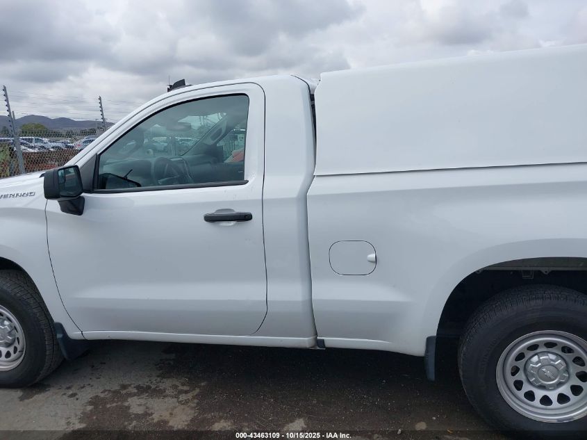 2023 Chevrolet Silverado 1500 2Wd Standard Bed Wt VIN: 3GCNAAEK9PG337503 Lot: 43463109