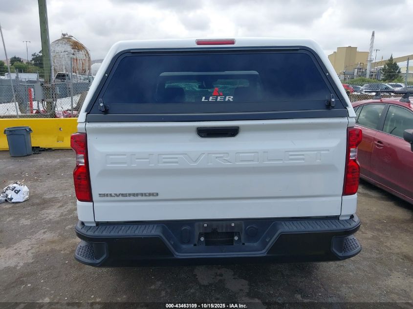 2023 Chevrolet Silverado 1500 2Wd Standard Bed Wt VIN: 3GCNAAEK9PG337503 Lot: 43463109