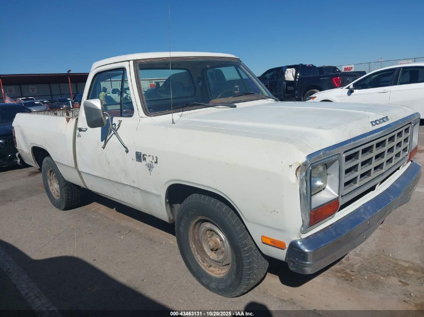 1985 Dodge D-Series D100/D150