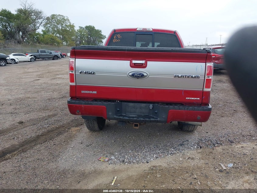 2014 Ford F-150 Platinum VIN: 1FTFW1EF7EFC15729 Lot: 43463138
